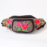 Canvas Handmade Waist Pack embroidered & adjustable PC