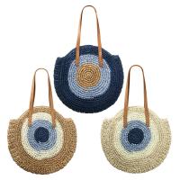 Straw Weave Handbag large capacity PC