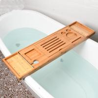 Moso Bambus Badewanne Rack,  Moso Bambus, Solide,  Stück