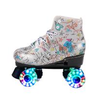 Rubber & PVC Roller Skates Solid :44 Set