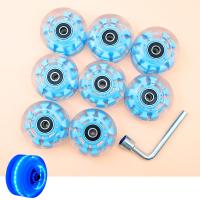 PU Rubber Skate Wheels luminated Lot