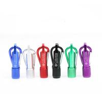 Aluminiumlegierung Taschenlampe, schlicht gefärbt, Solide, mehr Farben zur Auswahl, 10Pcs/Viel,  Viel