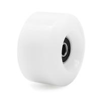 PU Rubber Roues de skate Polypropylène-PP Solide Blanc Beaucoup