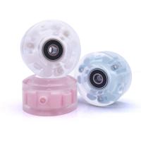 PU Rubber Flash Skate Wheels Polypropylene-PP plain dyed Solid Lot