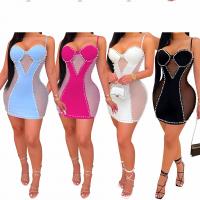 Polyester Sexy Paket Hip Kleider, Solide, mehr Farben zur Auswahl, :XXL,  Stück