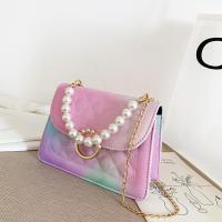 PU Leather Box Bag Crossbody Bag soft surface PC