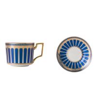 Ceramics Creative Coffee Cups Set dish & cups & Spoon Set