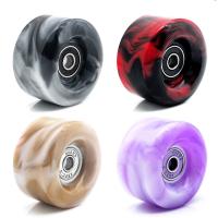 PU Rubber Roues de skate teint nature Solide plus de couleurs pour le choix pièce