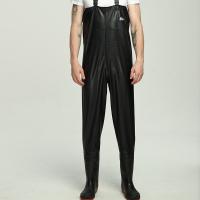 PVC Wader Pants waterproof Knitted Solid black PC