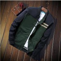 Cotton Plus Size Men Coat patchwork PC