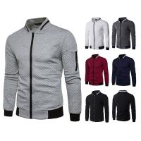 Polyester Sweatshirts hommes teint nature Solide plus de couleurs pour le choix pièce