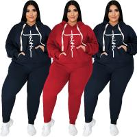 Polyester Ensemble occasionnel de femmes Pantalon long & Retour au début Imprimé Autres plus de couleurs pour le choix Ensemble