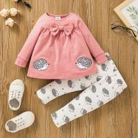 Baumwolle Baby-Kleidung-Set, Hosen & Nach oben,  Festgelegt