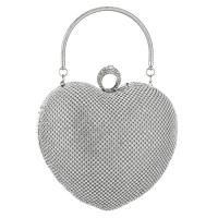 Polyester Sac d’embrayage Argent pièce