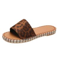 Cuir synthétique Sandales femmes Leopard plus de couleurs pour le choix Paire