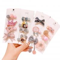 Cloth Hair Clip for children Set