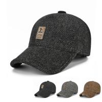 Woollen Cloth & Cotton Baseball Cap thermal & for men : PC