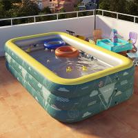 PVC Inflatable Inflatable Pool printed Cartoon army green PC