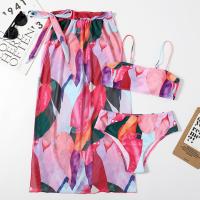 Polyester Tankinis Set & three piece Gauze printed Set