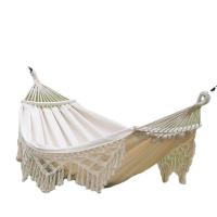 Canvas Tassels Hammock portable plain dyed Solid PC