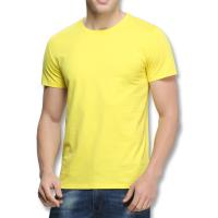 Coton T-shirt homme à manches courtes Solide plus de couleurs pour le choix pièce