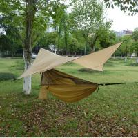 210T Nylon Taffeta & Plaids & PU Rubber Outdoor Hammock portable & sun protection PC