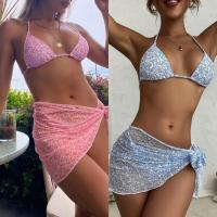 Poliestere Bikiny Stampato Třes più colori per la scelta Nastavit