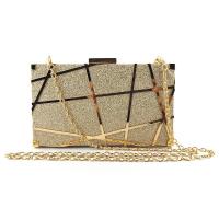 Metal Box Bag & Evening Party Clutch Bag Sequin geometric PC