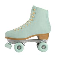 Cuir microfibre & Velours Patins polyurethane-PU & Alliage d’aluminium Solide plus de couleurs pour le choix Paire