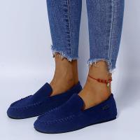 PU Leather Women Moccasin Gommino hardwearing Pair