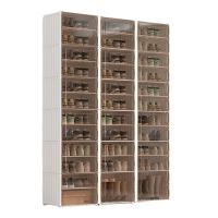 Polypropyleen-PP Schoenen Rack Organizer Witte stuk