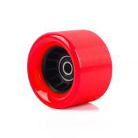 PU Rubber Skate Wheels Solid red PC