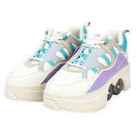 PU Cuir Chaussures de roues pour enfants plus de couleurs pour le choix Paire