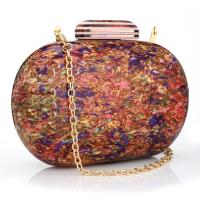 Acrylique Sac d’embrayage couleurs mixtes pièce