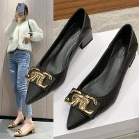 PU Leather Women Lazy Shoes hardwearing Pair