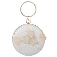 Tissus non tissés Sac d’embrayage Floral Blanc pièce