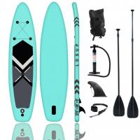 PVC Inflatable Surfboard turquoise blue PC