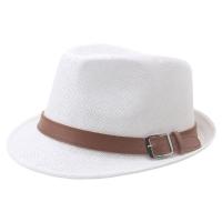 Stroh Fedora Hat, Solide, mehr Farben zur Auswahl,  Stück