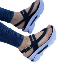 Synthetisches Leder Frauen Sandalen, Solide, mehr Farben zur Auswahl,  Paar