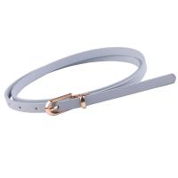 PU Cuir Ceinture de mode Alliage de zinc couleur or plaquée Solide plus de couleurs pour le choix pièce