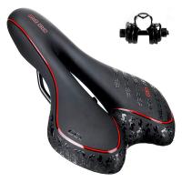 Polyurethane-PU Waterproof Bicycle Saddle shock absorbing Steel & Polypropylene-PP & Silicone Solid PC