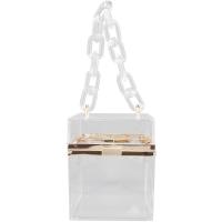 Acrylic hard-surface Handbag transparent Solid PC