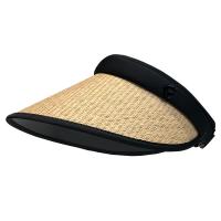 Straw Sun Visor Cap sun protection & breathable weave PC