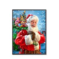 Canvas & Resin without frame Diamond Painting christmas design handmade Santa Claus PC