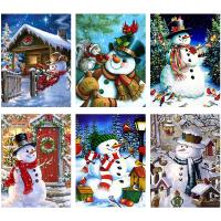 Canvas & Resin Creative Diamond Painting christmas design handmade Santa Claus PC