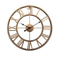 Iron Wall Clock & hollow PC