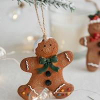 Resina Árbol de Navidad colgando de la decoración,  trozo