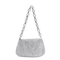 Polyester Shoulder Bag silver PC