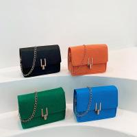 Felt Box Bag Shoulder Bag with chain & soft surface PC