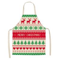 Polyester Antifouling Aprons & christmas design printed PC